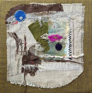 Home Sweet Home - 2024 - 18 x 18 Art Textile
