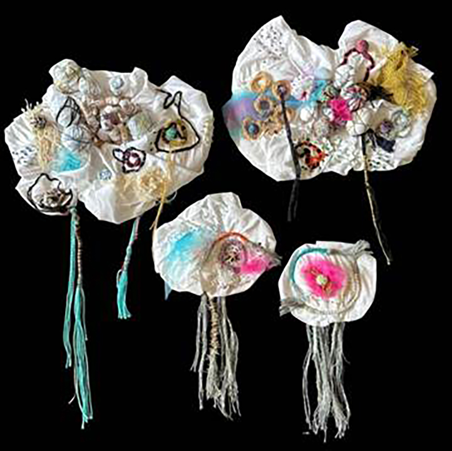 Eumelia Castro LES NUAGES DE L’AME I, II, III y IV, 2025