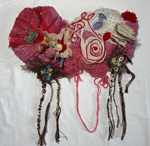 LES NUAGES DE L’AME V, 2025 Art Textile